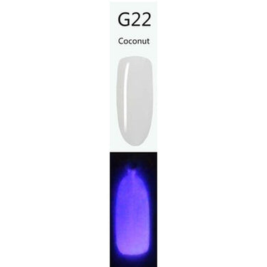 iGel LB Glow-in-the-Dark Gel Color - #G22 Coconut / 0.6 oz.