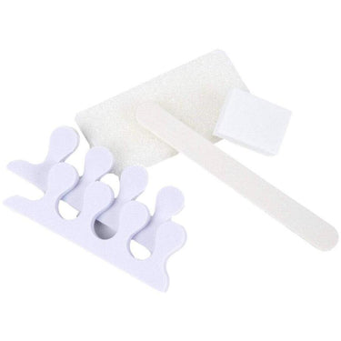 Ikonna Disposable Pedicure Kit / Purple / 4 Pieces