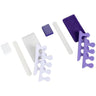 Ikonna Disposable Pedicure Kit / White / 4 Pieces