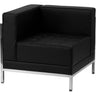 Imagi Reception Left Corner Chair with Exo Frame / 28.5" Wide by BIGA