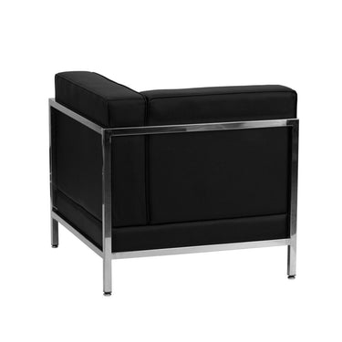 Imagi Reception Right Corner Chair with Exo Frame / 28.5" Wide by BIGA