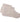 Insulated Terry Velour Booties, White 1 Pair