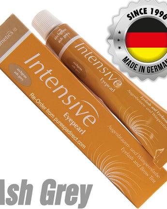 Intensive Lash & Brow Tint - Original Orange Box EyePearl - Cream Hair Dye - Ash Grey / 20 mL. - The Original Since 1996 - Made in Germany