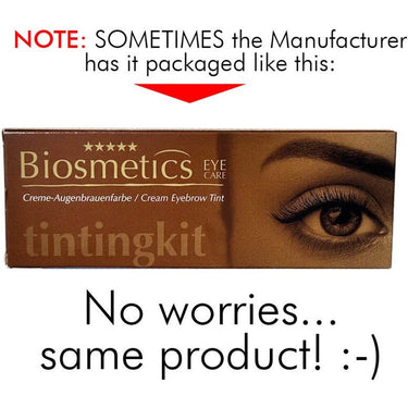 Intensive Lash & Brow Tint - Original Orange Box - Mini Tinting Kit / Brown