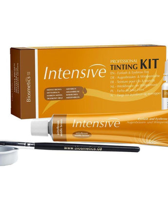 Intensive Lash & Brow Tint - Original Orange Box - Mini Tinting Kit / Middle Brown