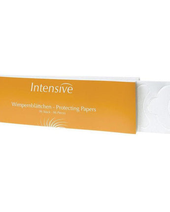 Intensive Lash & Brow Tint - Unwaxed Protection Papers / 48 Pairs - 2&quot; x 1&quot; Each - From Germany