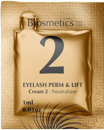 Intensive Lash Perming + Lash Lifting - STEP 2 - Neutralizer / 10 Sachets - 1 mL. Each