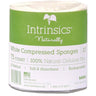 Intrinsics Cellulose Compressed Sponges - White - 2.75" Diameter / 75 Count