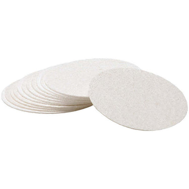 Intrinsics Cellulose Compressed Sponges - White - 2.75" Diameter / 75 Count
