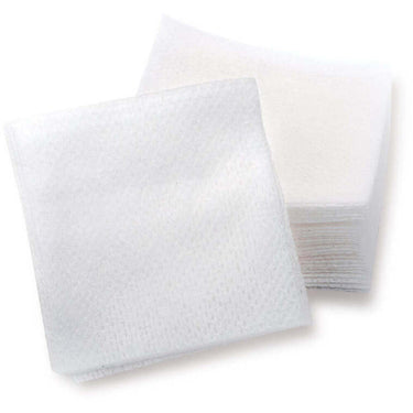Intrinsics Cotton Esthetic Wipes - Large - 4" X 4" - 100% Naturelle Cotton / 200 Count per Resealable Bag X 10 Bags = Case of 2,000 Cotton Esthetic Wipes