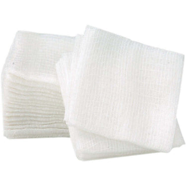 Intrinsics Cotton Filled Gauze - Petite - 2" X 2" - 100% Naturelle Cotton / 200 Count per Resealable Bag X 25 Bags = Case of 5,000 Cotton Filled Gauze Wipes