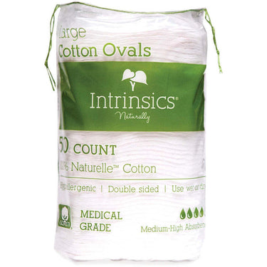 Intrinsics Large 3" 100% Cotton Ovals / 50 Count
