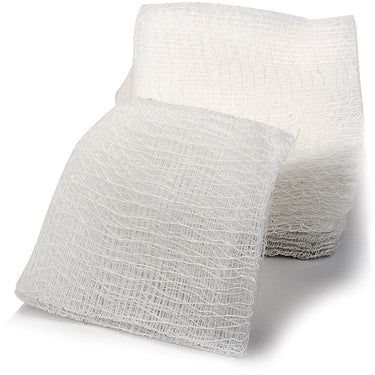 Intrinsics Nail Tech's Choice Cotton Filled Gauze - Petite - 2" X 2" - 100% Naturelle Cotton / 200 Count Resealable Bag