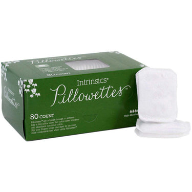 Intrinsics Pillowettes - 100% Cotton Pillowettes - Lint Free Pads / 80 Count per Box