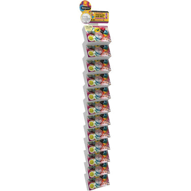 Invisibobble Kids Sprunchie Crayola Strip / (12) Piece Kids Crayola Invisibobble Sprunchie Packs on a Hanging Strip