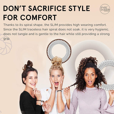 Invisibobble Slim - Chrome Sweet Chrome