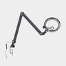 iQ ESD Daylight & UV Magnifier -  Electrostatic Safe - 3 Diopters Magnification (1.75X) + An Additional 12 Diopters (4X) Swing Arm Magnifier