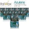 ItalWax Film Wax - Azulene - Hard Stripless Wax Beads from Italy / 1 Case = (10) 2.2 lb. Bags = 22 lbs. Total