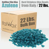 ItalWax Film Wax - Azulene - Hard Stripless Wax Beads from Italy / BULK BOX - 22 Lbs.