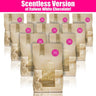 ItalWax Film Wax - SCENT-LESS White Chocolate - Hard Stripless Wax Beads from Italy / 1 Case = (10) 2.2 lb. Bags = 22 lbs. Total