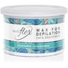 ItalWax Flex Wax - Aquamarine - Soft Strip Wax from Italy / 14 oz. Can