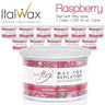 ItalWax Flex Wax - Raspberry - Soft Strip Wax from Italy / 1 Case = (12) 14 oz. Cans