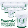 ItalWax Top Formula Synthetic Film Wax - Emerald - Hard Stripless Wax Beads from Italy / 1 Case = (10) 1.65 lb. Bags = 16.5 lbs. Total