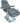 Iveta 6-Motor Luxury Electric Facial Table / Rotates 130° with Wireless Hand Remote / Grey by Avirra Spa Furnishings
