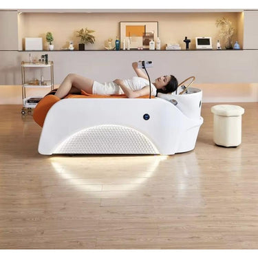 Ivy 2.0 Japanese Head Spa and Shampoo Bed with Human-Touch Massage / Armless by Meishida