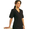Jacket With Slant Zipper / Black or White