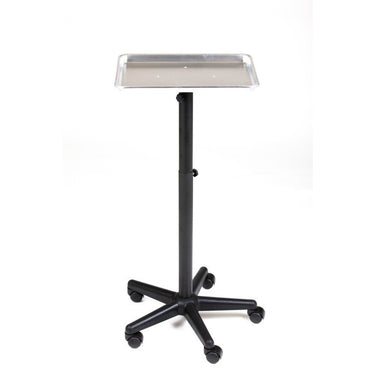 Janson Aluminum Chemical Service Tray with Adjustable Stand by HANS Equipment