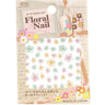 Japanese Nail Art Stickers - Perfectly Pastel Flowers F-4 - Each