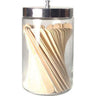 Jar - Glass Sundry with Lid 7-1/2 X 4" by Amber Products