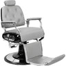 Jasper Classic Barber Chair / Grey with Chrome Accents by Hans Equipment