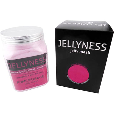 Jellyness Pomegranate Jelly Mask / 79.3 oz. Total = 26.45 oz. - 750 Grams Each X 3 Containers by Waxness