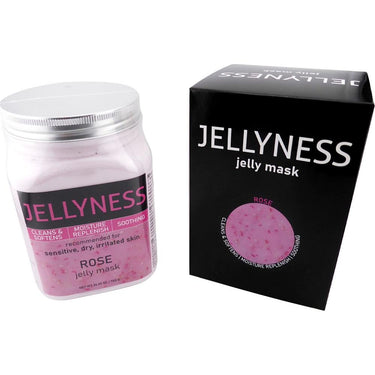Jellyness Rose Jelly Mask / 79.3 oz. Total = 26.45 oz. - 750 Grams Each X 3 Containers by Waxness