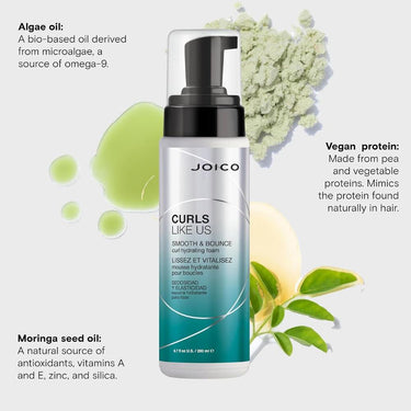 Joico Curls Like Us Smooth & Bounce Curl Hydrating Foam / 6.7 oz.