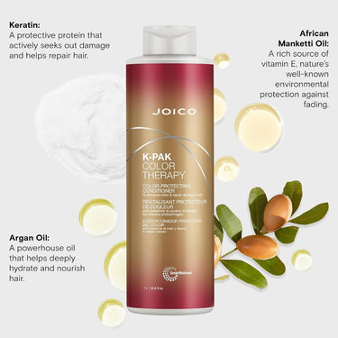 Joico K-PAK Color Therapy Color-Protecting Conditioner / 33.8 fl. oz. - 1 Liter