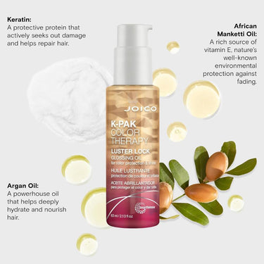 Joico K-PAK Color Therapy Luster Lock Glossing Oil / 2.13 oz.