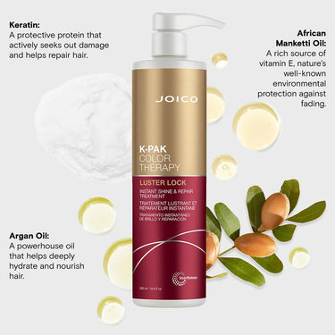 Joico K-PAK Color Therapy Luster Lock Instant Shine & Repair Treatment / 16.9 oz.