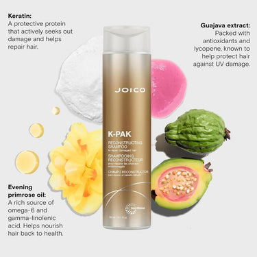 Joico K-PAK Reconstructing Shampoo / 10.1 oz.