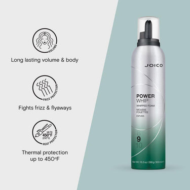 Joico Power Whip Whipped Foam / 10.2 oz.