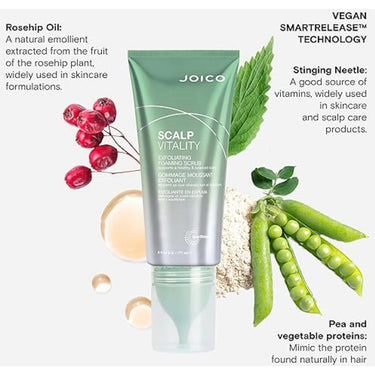 Joico Scalp Vitality Exfoliating Foaming Scrub / 6 oz.