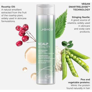 Joico Scalp Vitality Refreshing Shampoo / 10.1 oz.
