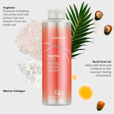 Joico YouthLock Conditioner / 33.8 fl. oz. - 1 Liter