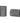 Jumbo Magnetic Rollers 2" Grey