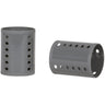 Jumbo Magnetic Rollers 2" Grey