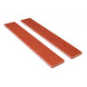 Jumbo Mylar Red Washable Cushioned Nail Files - 7"L x 1-1/8"W - Grit 80/80 - 50 Pack by Princess