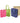 Jute Shopping Tote - Pink - 12"W x 12"L x 7-3/4"H / 4 Packs of 6 = 24 Totes