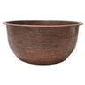 Kahlua Hammered Copper Pedicure Bowl